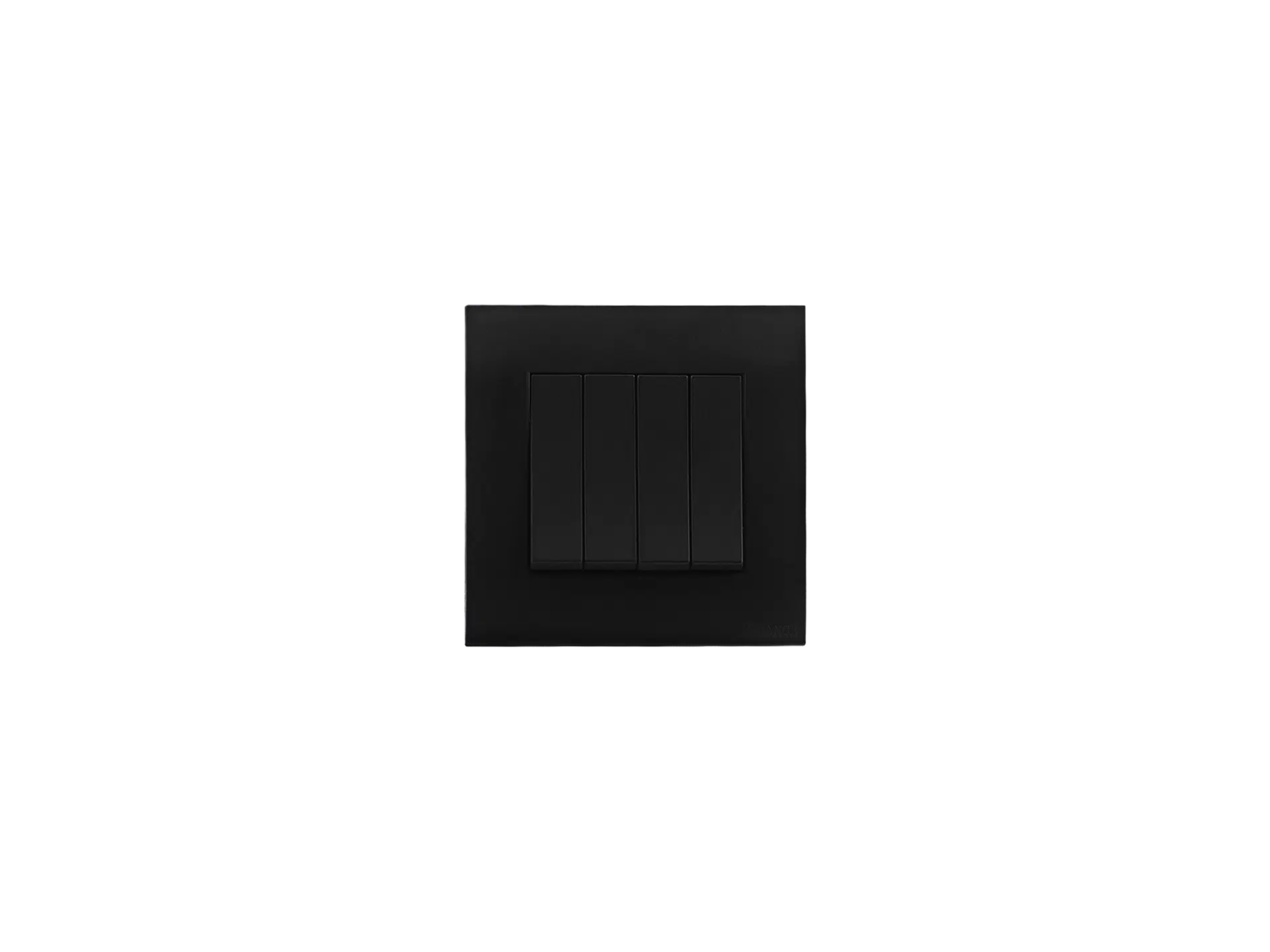 AKOYA 4GANG 2WAY SWITCH BLACK